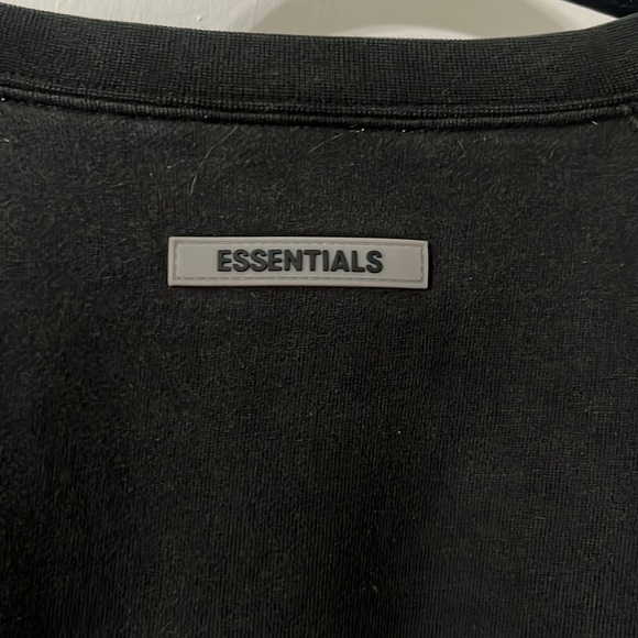 Essentials Black Crewneck Sweater - Picture 3 of 10